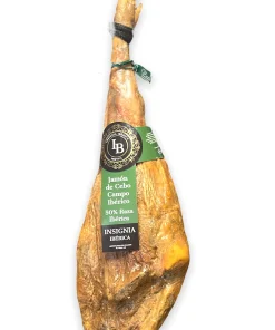 JAMÓN DE CEBO DE CAMPO 50% RAZA IBÉRICA,CURACIÓN NATURAL 100%. PESO SOBRE 8 KG. EDICIÓN FREGENAL