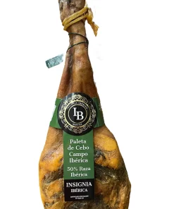 5 kg PALETA DE CEBO DE CAMPO 50% RAZA IBÉRICA,CURACIÓN NATURAL 100%. EDICIÓN FREGENAL