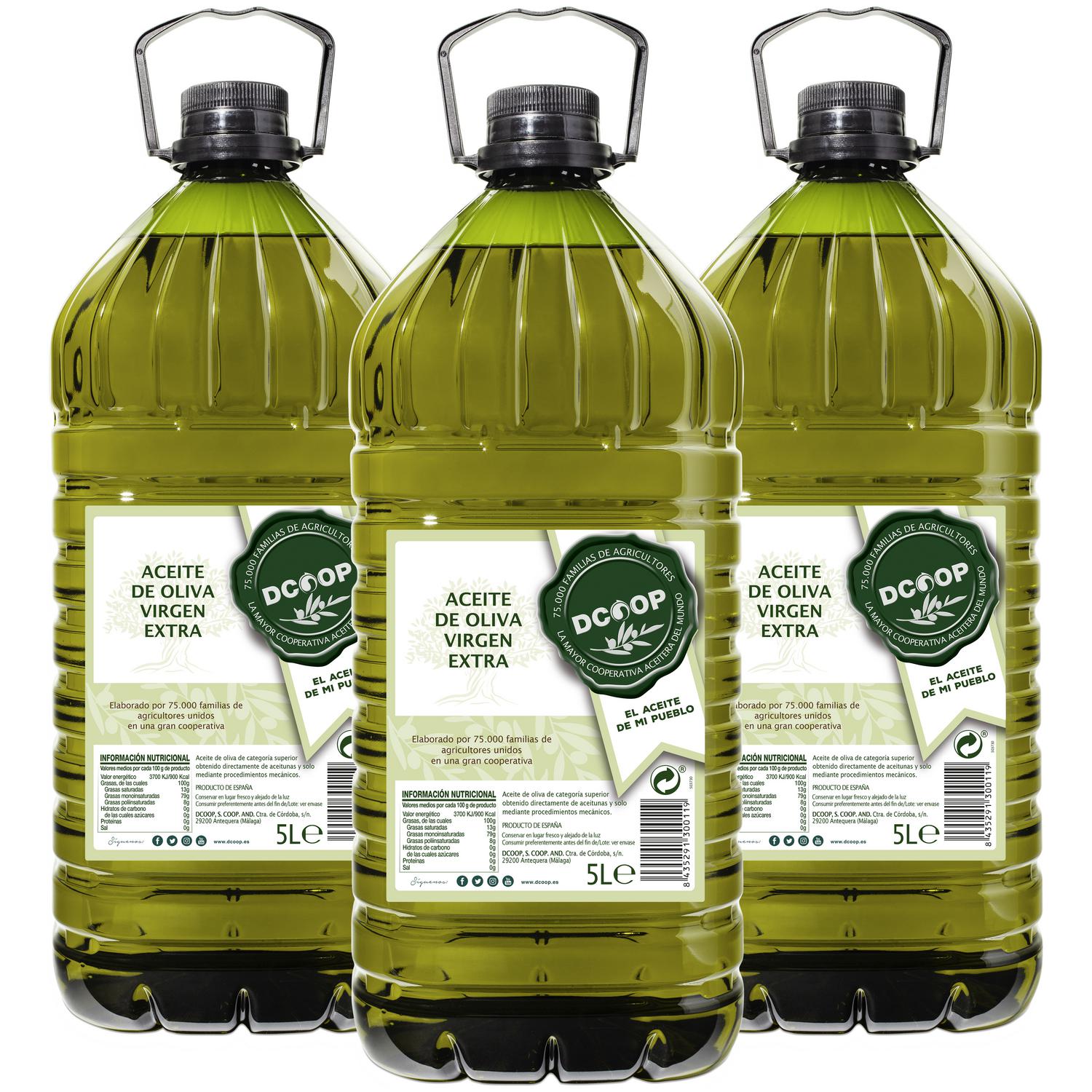 Aceite de oliva virgen extra Dcoop 5 l. - Imagen 2
