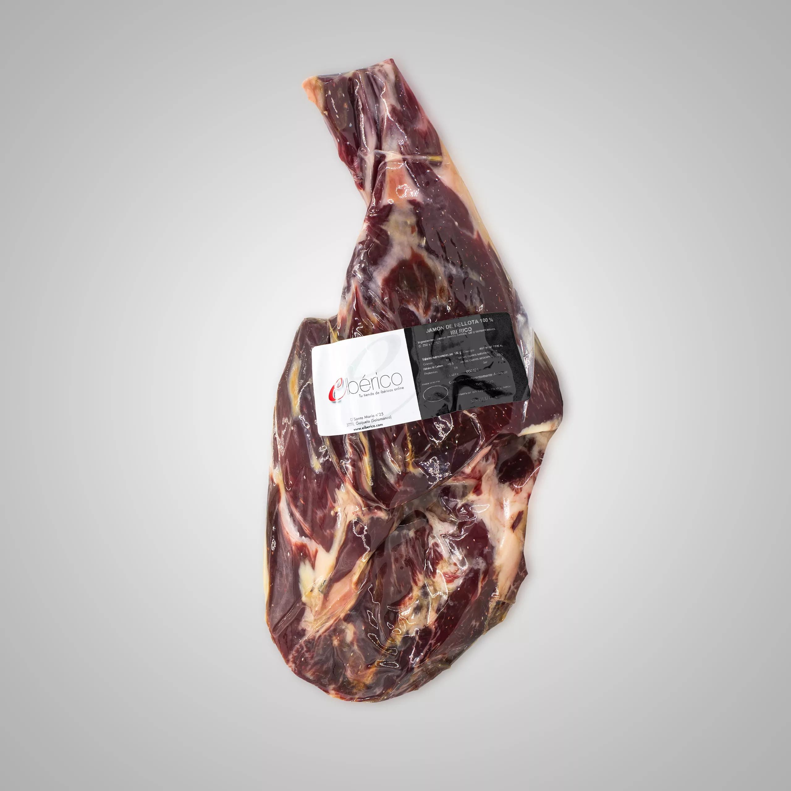 Jamón de Bellota 100% Ibérico Deshuesado y Pelado - Imagen 2